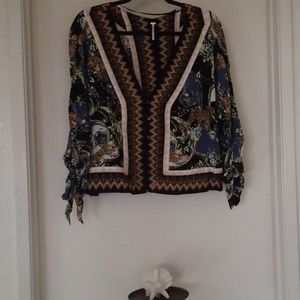 Free people oversized top.